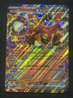 Pokemon Volcanion ex 031/159 Sv09 Journey Together Double Rare Holo 220HP Card - Image 1
