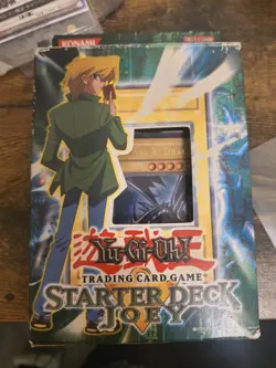 Yugioh Starter Deck Joey Unlimited Open Box with signed card - Image 1