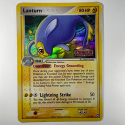 Lanturn 15/108 EX Power Keepers Reverse Holo Stamped Rare Pokemon Card 2007 MP - Image 1