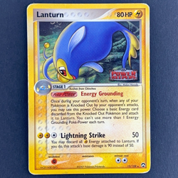 Lanturn 15/108 EX Power Keepers Reverse Holo Stamped Rare Pokemon Card 2007 MP - Image 4