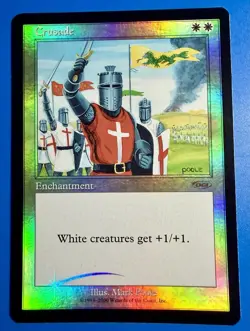 1 BANNED MTG Magic The Gathering Crusades | DCI Foil Promo PSUS| 1999 | NM - Image 1