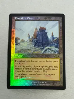MTG FOIL Forsaken City Planeshift Magic the Gathering - Image 1
