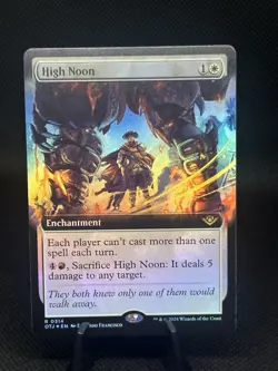 High Noon (Extended Art) Outlaws of Thunder Junction Foil - Image 1