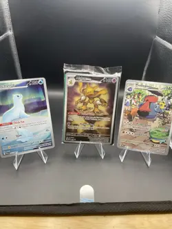 Pokemon Card Lot of 3 - Sealed ETB Promo Alakazam, Probopass, Dewgong - 2025 - Image 1
