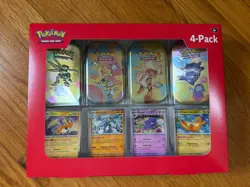 Pokemon TCG: Scarlet & Violet 151 - Sam’s Club Mini Tin Set of 4 Factory Sealed - Image 1
