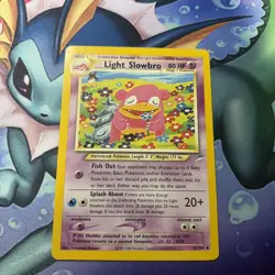 2002 Light Slowbro LP/MP #51/105 Non Holo Rare Neo Destiny English Pokemon - Image 1