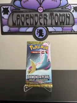 Pokemon TCG Diamond & Pearl Great Encounters Sealed Booster Pack (Cresselia) - Image 1