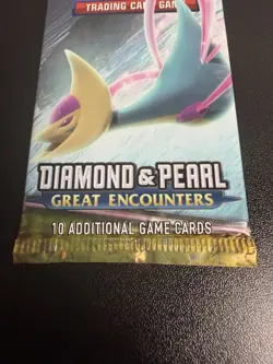 Pokemon TCG Diamond & Pearl Great Encounters Sealed Booster Pack (Cresselia) - Image 5