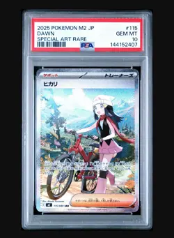 2025 POKEMON JPN M2-INFERNO X SPECIAL ART RARE 115/080 DAWN PSA 10 - Image 1