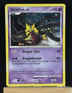 Pokemon - Giratina 28/127 - Platinum Holo Rare - MP - Image 1