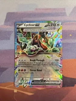 Pokemon TCG Cyclizar EX 159/191 Surging Sparks Double Rare - Image 1