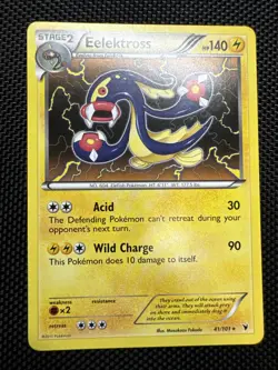 HP Eelektross 41/101 - Noble Victories Rare - Pokemon TCG - Image 1
