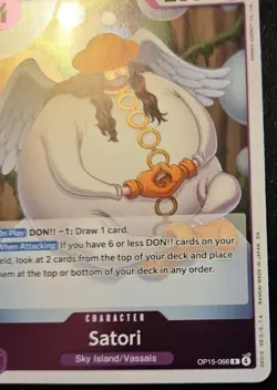 Satori OP15-066 Foil Rare Adventure On Kami's Island One Piece Card Game - Image 5