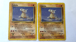 Cubone - 70/130 - Base Set 2 - Common - Vintage - Damaged Pokemon Card X2 - Image 1