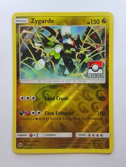 Zygarde 100 Pokemon League Stamped Promo Pokemon card - Image 1