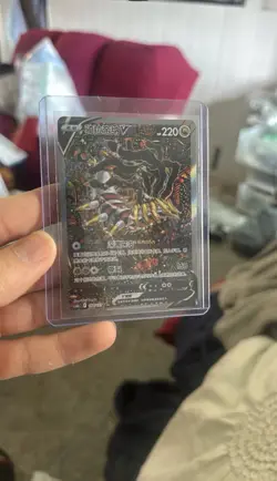 Giratina V 150/131 Full Art Holo Chinese Pokemon Card 220 HP - Image 1