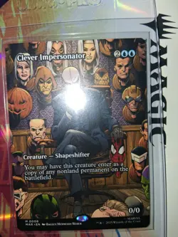 Clever Impersonator (Borderless)- Marvel's Spider-Man - Mythic - NM - MTG - Image 1