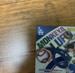 Dodgers Luffy ONE PIECE Card Promo EB02-010 687764 - Image 3