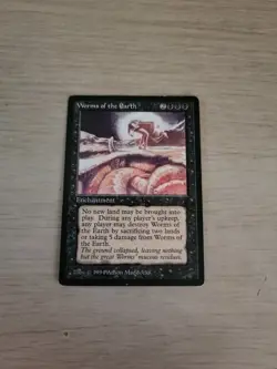 Magic The Gathering The Dark Set Worms Of The Earth LP-NM OC622 - Image 1