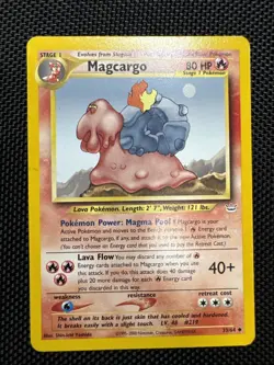 Magcargo 33/64 Neo Revelation Pokemon S460 - Image 1