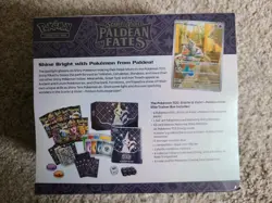 Pokemon Paldean Fates ETB Elite Trainer Box Factory Sealed 2024 Scarlet & Violet - Image 3