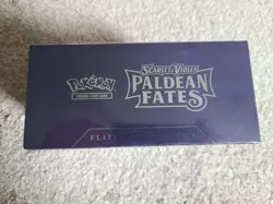 Pokemon Paldean Fates ETB Elite Trainer Box Factory Sealed 2024 Scarlet & Violet - Image 5