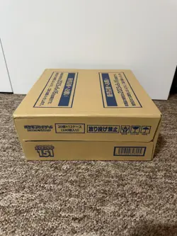 Pokemon TCG Scarlet & Violet 151 Japanese 12 Booster Box Case Factory Sealed - Image 2