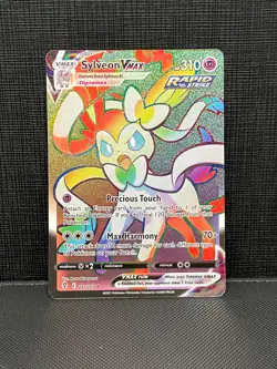 Pokemon Evolving Skies Sylveon VMAX (Secret) 211/203 Rainbow - Image 1