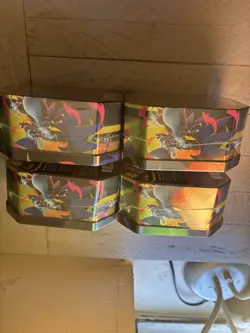 Charizard x & Y Tin Pokemon TCG - Sealed Tin Lot of 4 Brand New Sealed - Image 3
