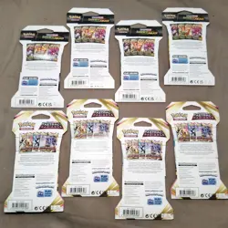 Pokemon Sword & Shield: Astral Radiance & Darkness Ablaze - 8 Sleeved Boosters - Image 3