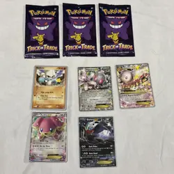 pokemon world championship Lot With Trick Or Trade Packs - Image 1