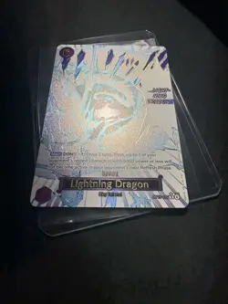 One Piece TCG - Lightning Dragon Manga Alt Event - OP15-077 - Kami's Island - Image 2