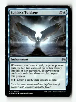 MTG | Sphinx's Tutelage| ORI | Foil | Heavily Played | English - Image 1