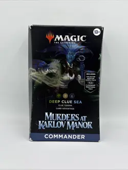 Murders at Karlov Manor Commander Deck - Deep Clue Sea MTG Brand New Sealed - Image 1
