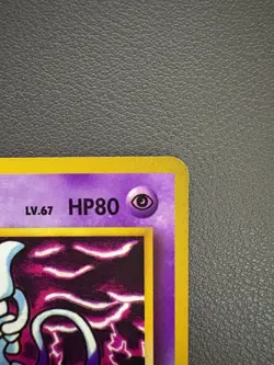 Mewtwo No.150 Vending Series 3 Old back Vintage Glossy Pokemon Card Japanese MP - Image 4