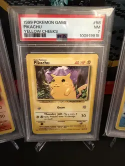 1999 Pokemon Base Set Unlimited PSA Graded Bundle – Pikachu and starters. - Image 3