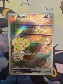 Pokemon Fidough 213/198 Illustration Rare Holo SV01 Scarlet & Violet 60 HP EN - Image 1