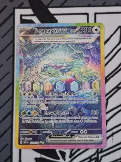 Terapagos ex NM SIR 170/142 Stellar Crown Pokemon TCG Holo - Image 1