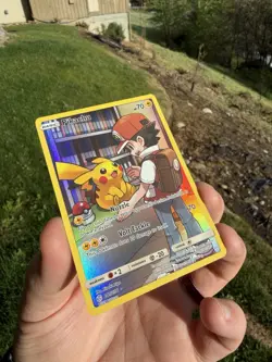 Pokemon Pikachu TCG Sun & Moon Cosmic Eclipse Card 241/236 lp - Image 3