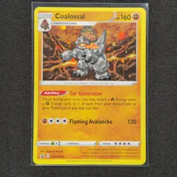 Coalossal - SWSH054 - Cosmos Holo - Black Star Promo - Pokemon Card - NM/M - Image 1