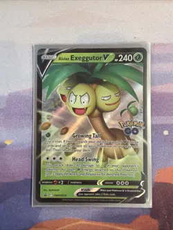 Alolan Exeggutor V - SWSH225 - Pokemon Sword & Shield Promo Ultra Rare Card NM - Image 1