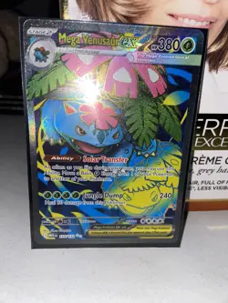 Pokemon TCG Mega Venusaur 155/132 - English Mega Evolution Full Art Raw Card - Image 2