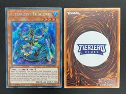 Yugioh Altergeist Fijialert BROL-EN047 Secret Rare 1st Edition Near Mint - Image 1