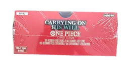 Brand New & Factory Sealed One Piece Carrying On His Will OP-13 Booster Box - Image 2