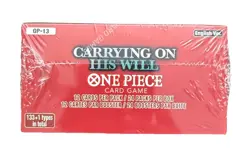 Brand New & Factory Sealed One Piece Carrying On His Will OP-13 Booster Box - Image 4