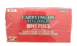 Brand New & Factory Sealed One Piece Carrying On His Will OP-13 Booster Box - Image 5