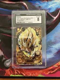 Gotenks MM1-071 UR Super Dragon Ball Heroes Card Meteor Mission 1 - Image 1