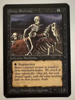 1993 MTG Drudge Skeletons ALPHA (ID PV046) - Image 1