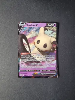 068/172 Mimikyu V Brilliant Stars Sword & Shield Pokemon Trading Card Game TCG - Image 1