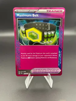 Maximum Belt 117/131 - Prismatic Evolutions - Ace Spec - NM - Pokemon TCG - Image 1